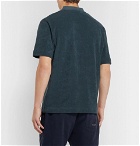 Sunspel - Organic Cotton-Terry Polo Shirt - Petrol