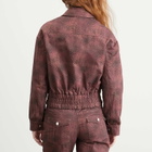 Peachy Den Women's Cicely Jacket in Red Leopard
