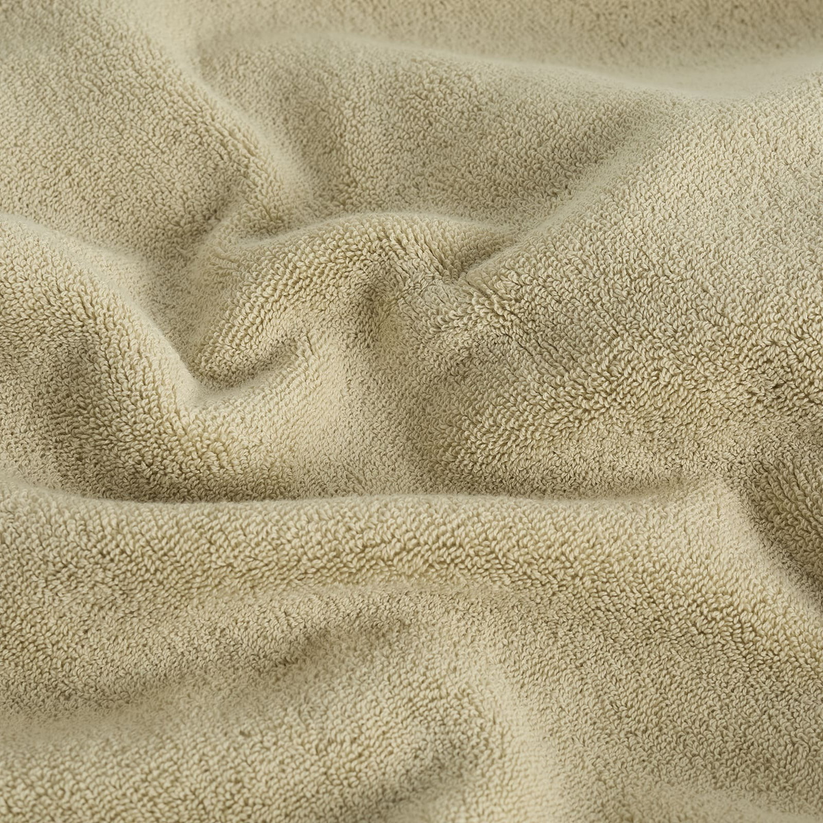 Tekla Fabrics Organic Terry Bath Towel in Pebble 