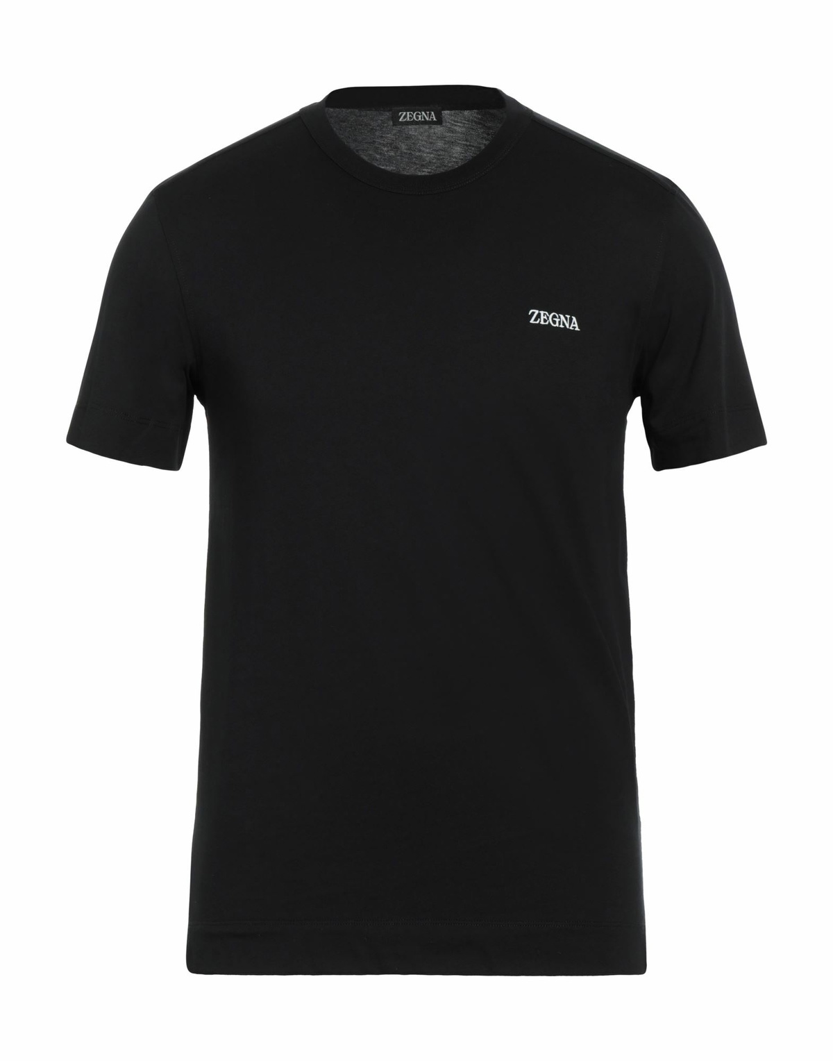 Zegna Mens T-shirt in Black