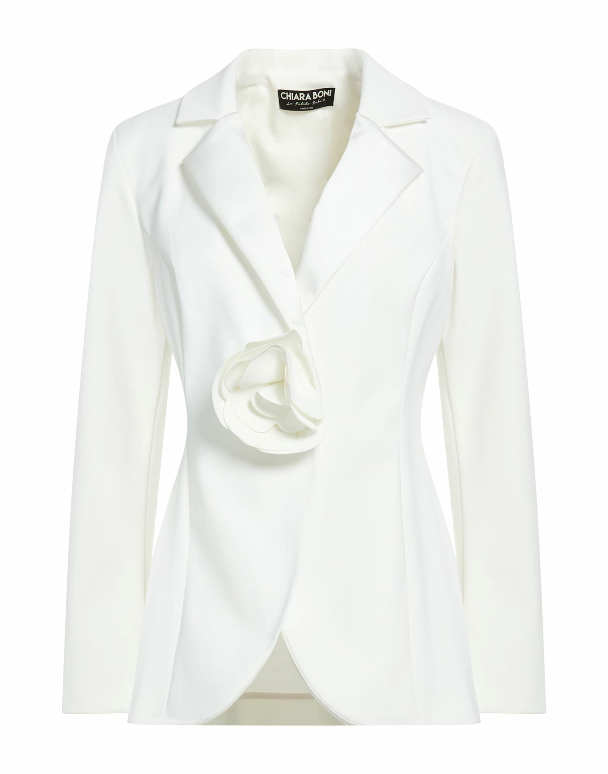 Chiara Boni La Petite Robe Womens Blazer in White
