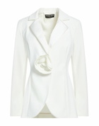 Chiara Boni La Petite Robe Womens Blazer in White