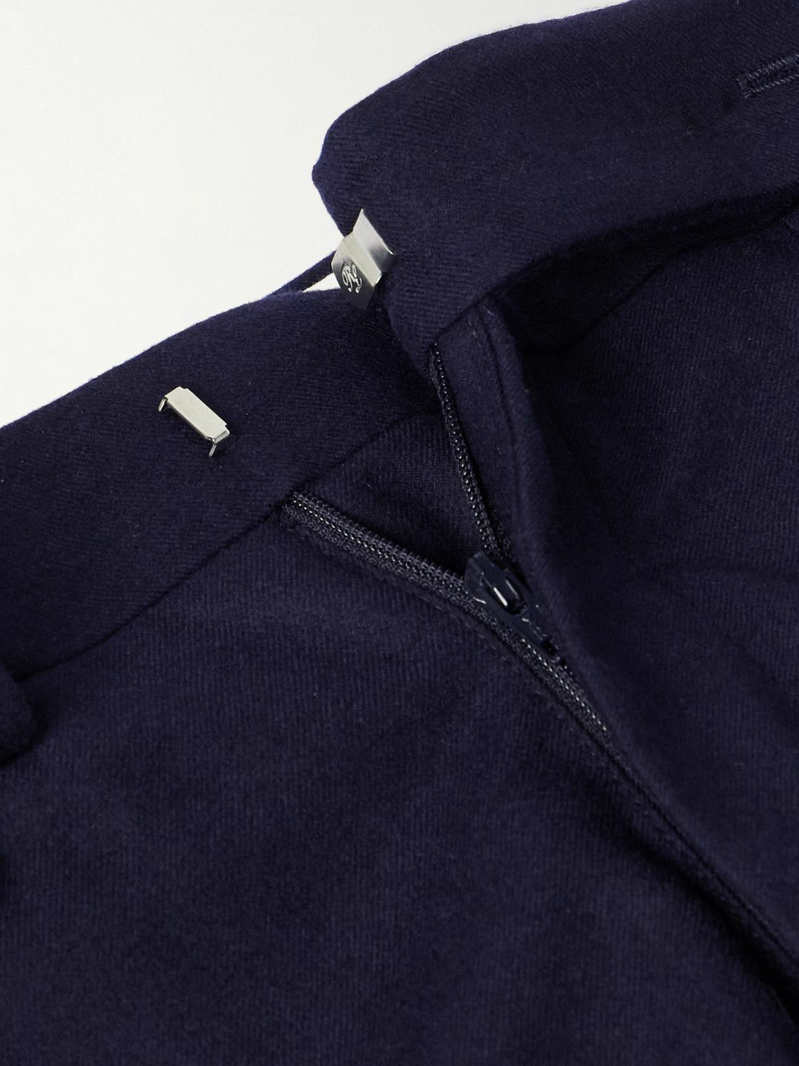 Ralph Lauren Purple label - Gregory Straight-Leg Pleated Wool-Twill Trousers - Blue