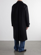 NN07 - Gibson 80040 Brushed Woven Wool-Blend Coat - Black
