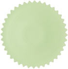 Fazeek Green Zigzag Platter