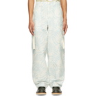 Jacquemus Blue Le Pantalon Alzu Cargo Pants