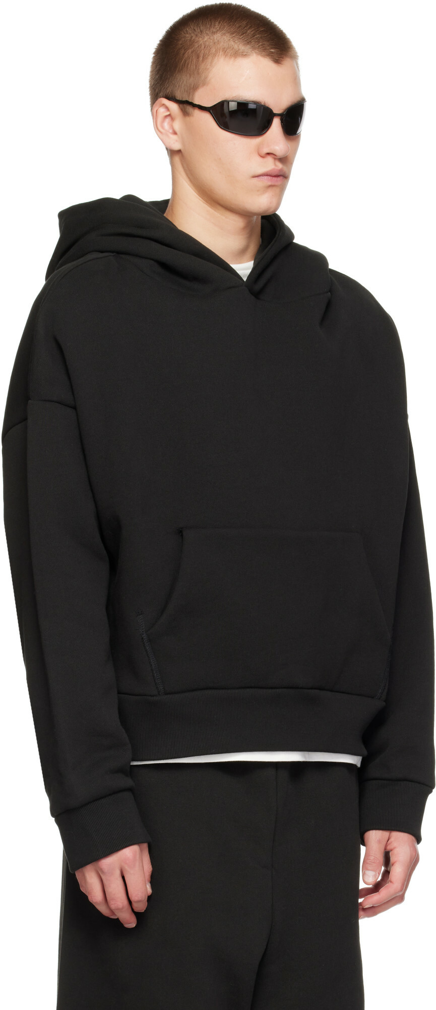 Entire Studios Black Heavy Hoodie