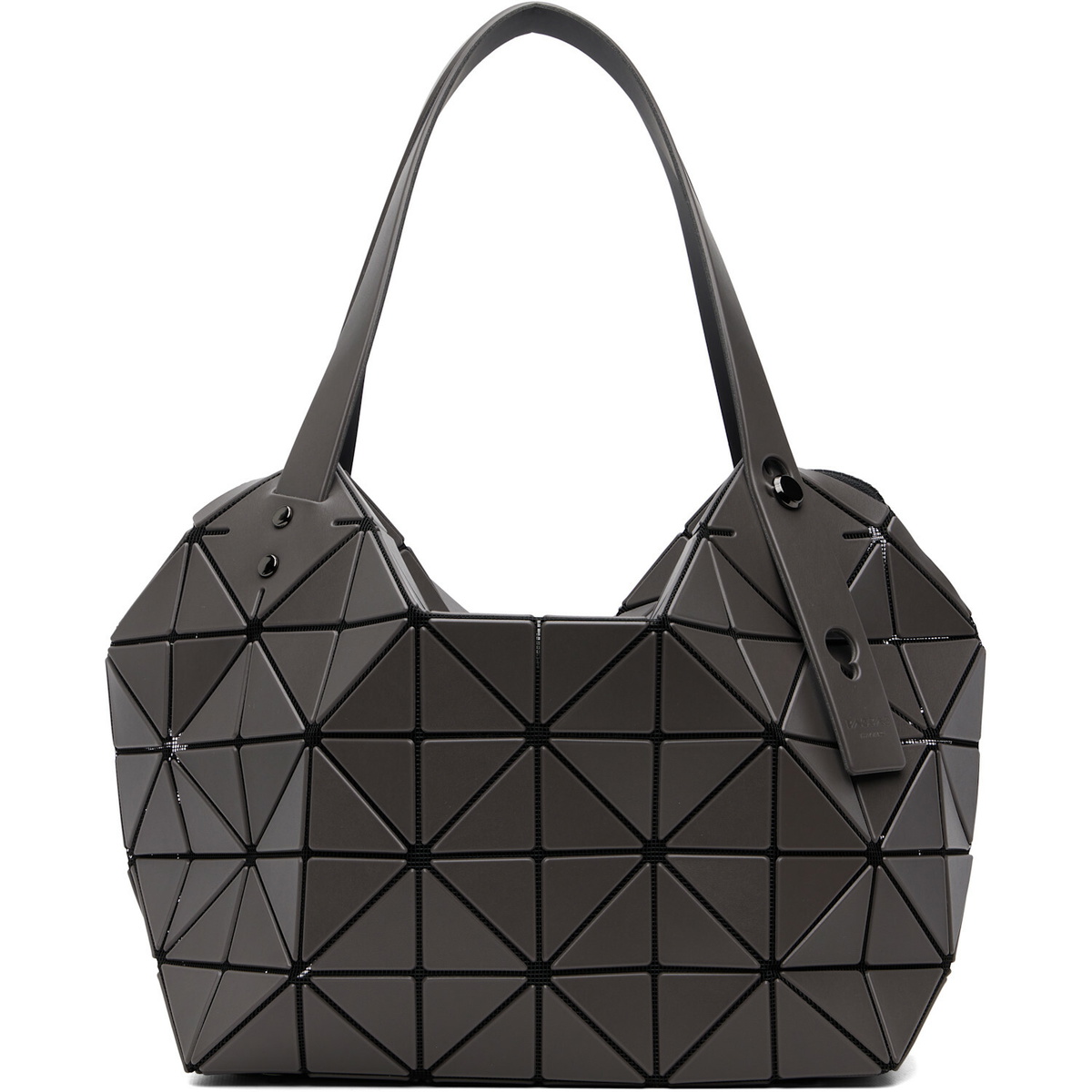 BAO BAO ISSEY MIYAKE Gray Boston Tote