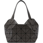 BAO BAO ISSEY MIYAKE Gray Boston Tote