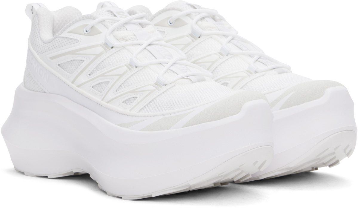 Comme des Garçons White Salomon Edition XT-6 Expanse Platform Sneakers