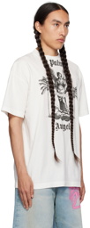 Palm Angels White University T-Shirt