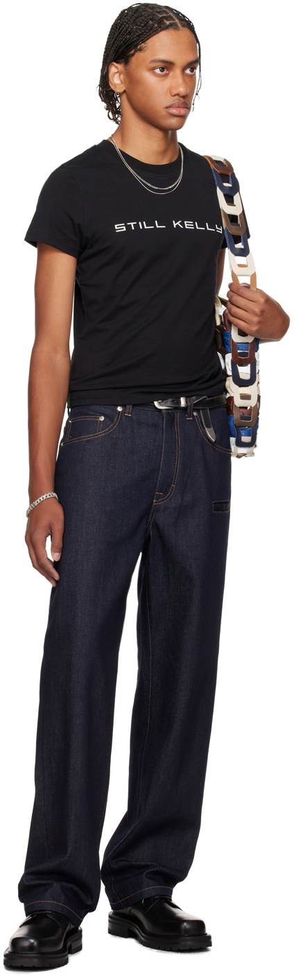 Still Kelly Indigo Raw Denim 6 Pocket Jeans