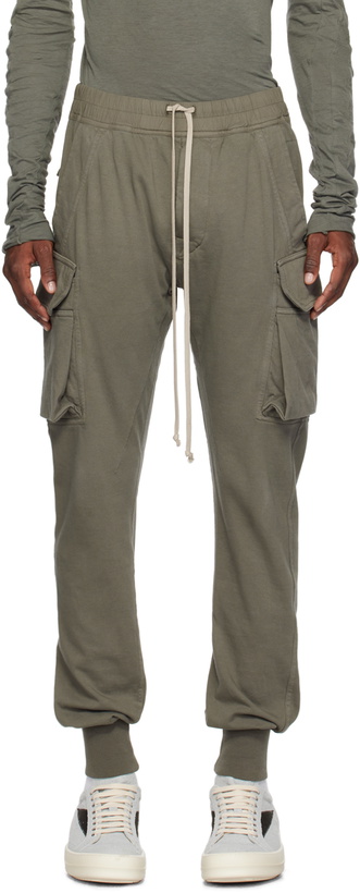 Photo: Rick Owens DRKSHDW Gray Mastodon Cut Cargo Pants