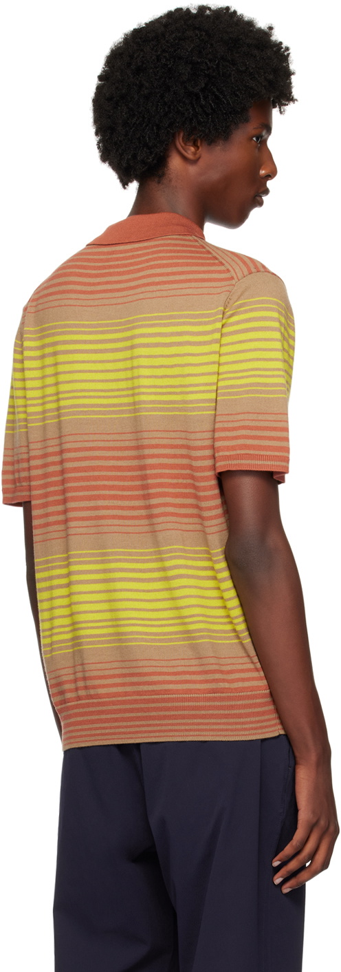 PS by Paul Smith Red Striped Polo