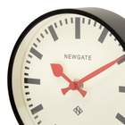 Newgate Clocks M Mantel Railway Clock in Black
