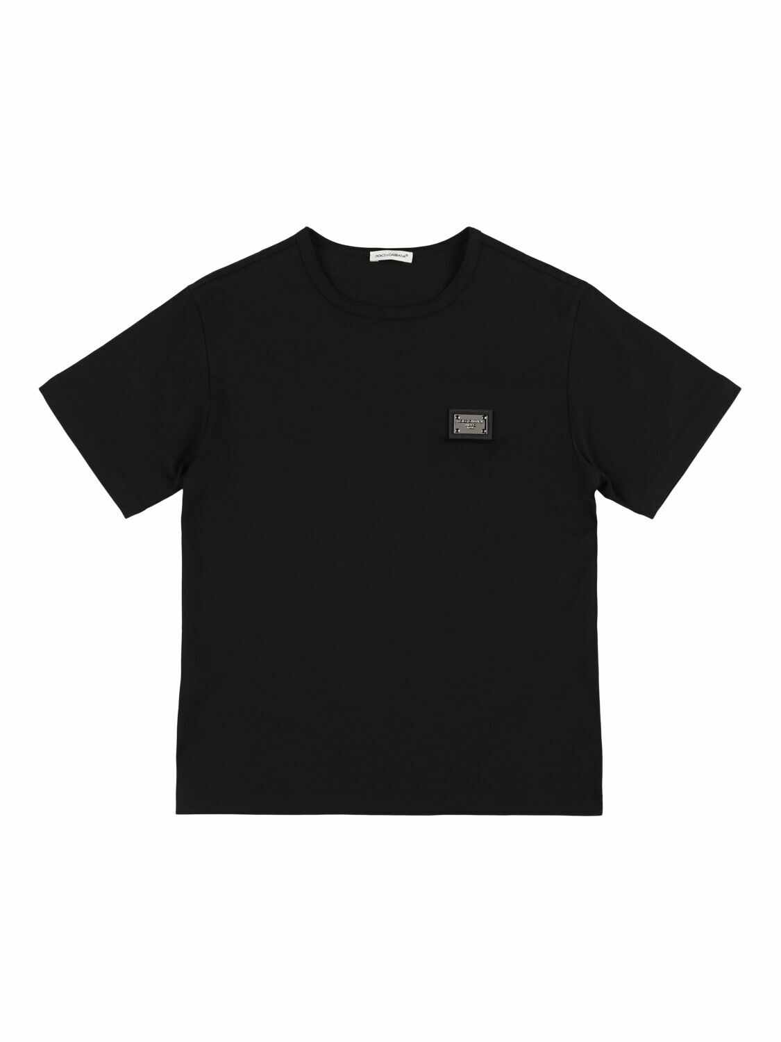 【関税＆送料込み】Dolce & Gabbana Cotton Jersey T-Shirt Wi DOLCE & GABBANA Cotton Jersey T-shirt Dolce & Gabbana