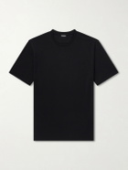 Zegna - Cotton-Jersey T-Shirt - Black