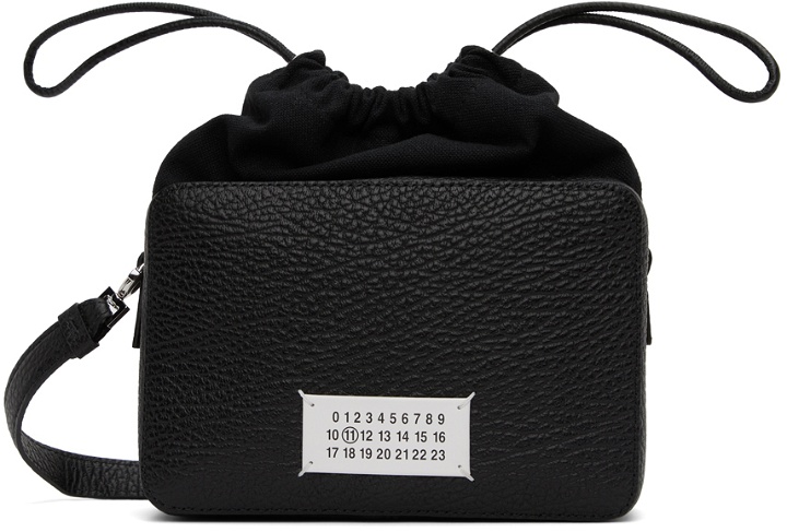Photo: Maison Margiela Black Logo Crossbody Bag