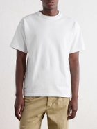 WTAPS - Sign-YD Logo-Embroidered Cotton-Jersey T-Shirt - White