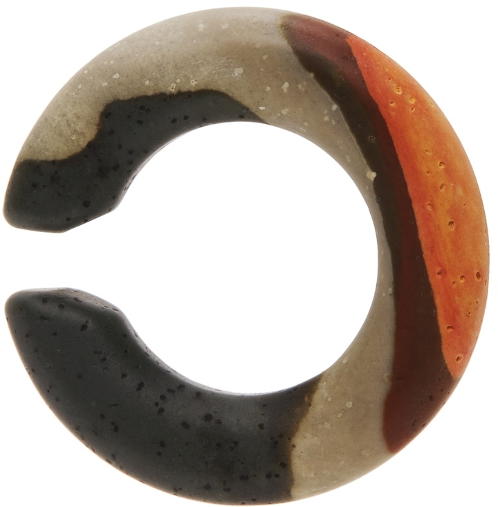 Photo: RÄTHEL & WOLF SSENSE Exclusive Multicolor Desert Jasper Edgar Ear Cuff