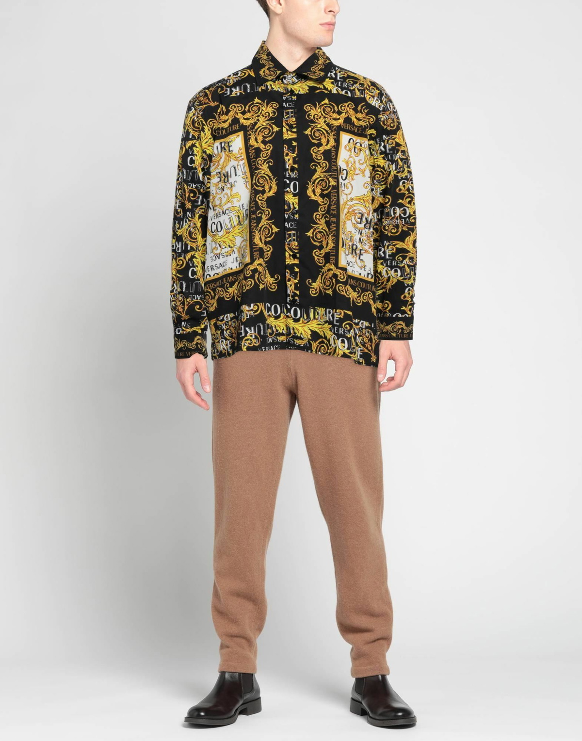 Versace Jeans Couture Mens Shirt in Black