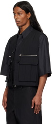LEMAIRE Black Technical Vest