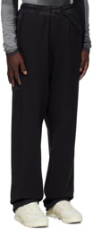 Y-3 Black Paneled Trousers