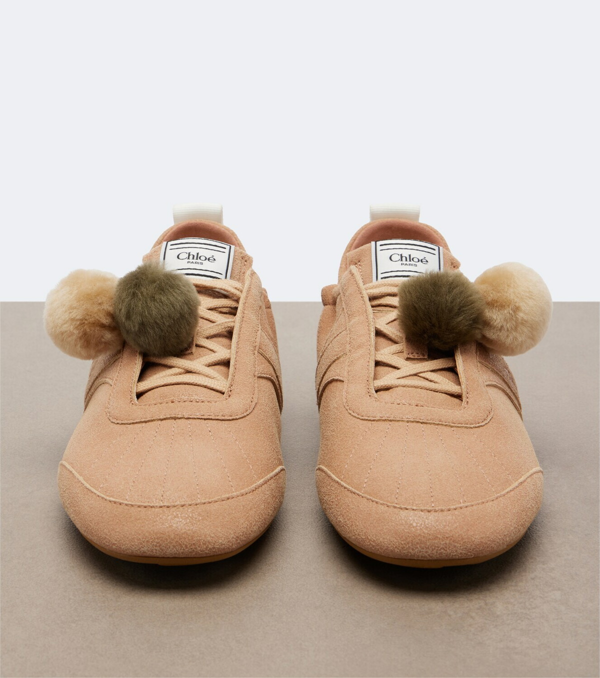 Chloé Chloé Kick suede sneakers