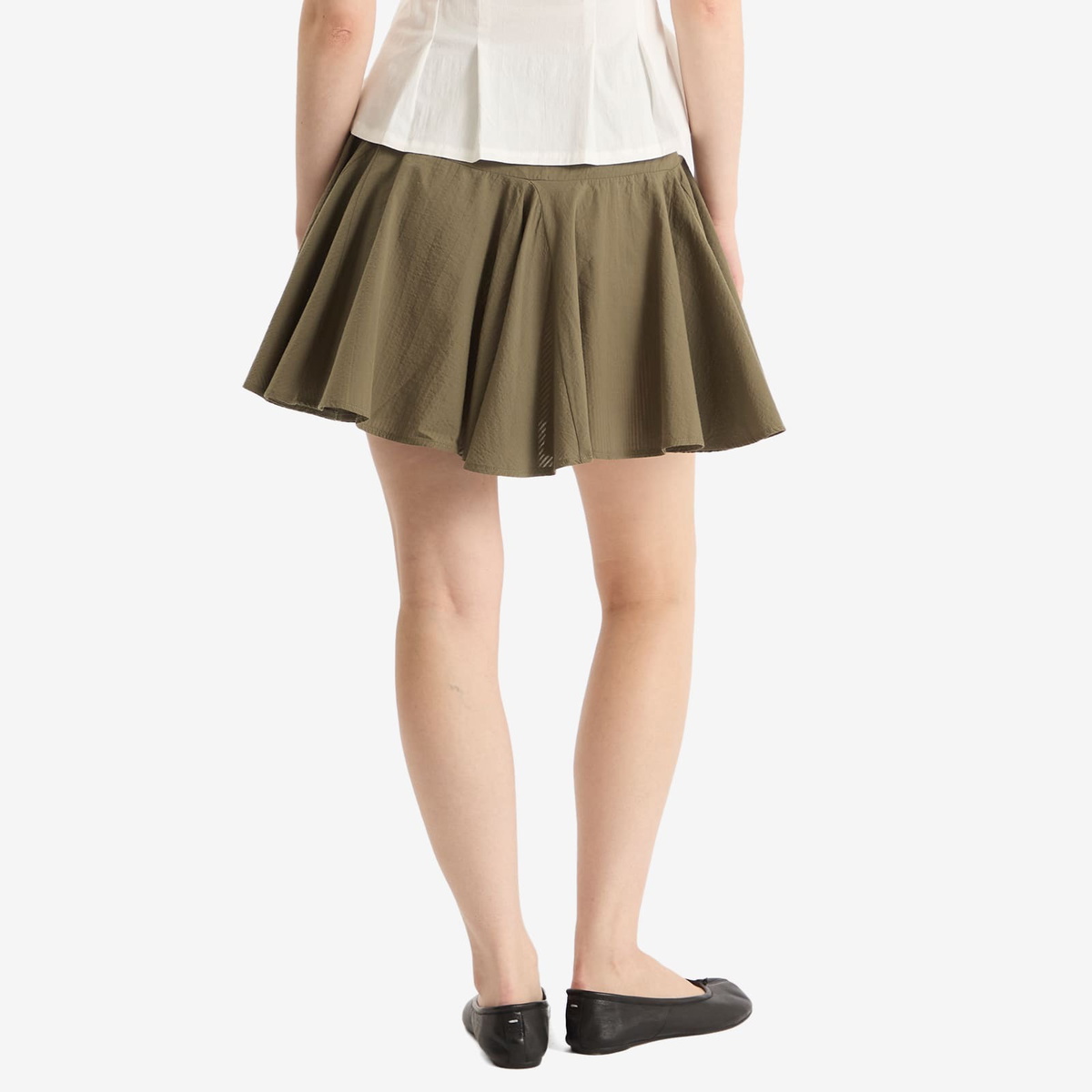 Peachy Den Women's Dylan Mini Skirt in Leaf
