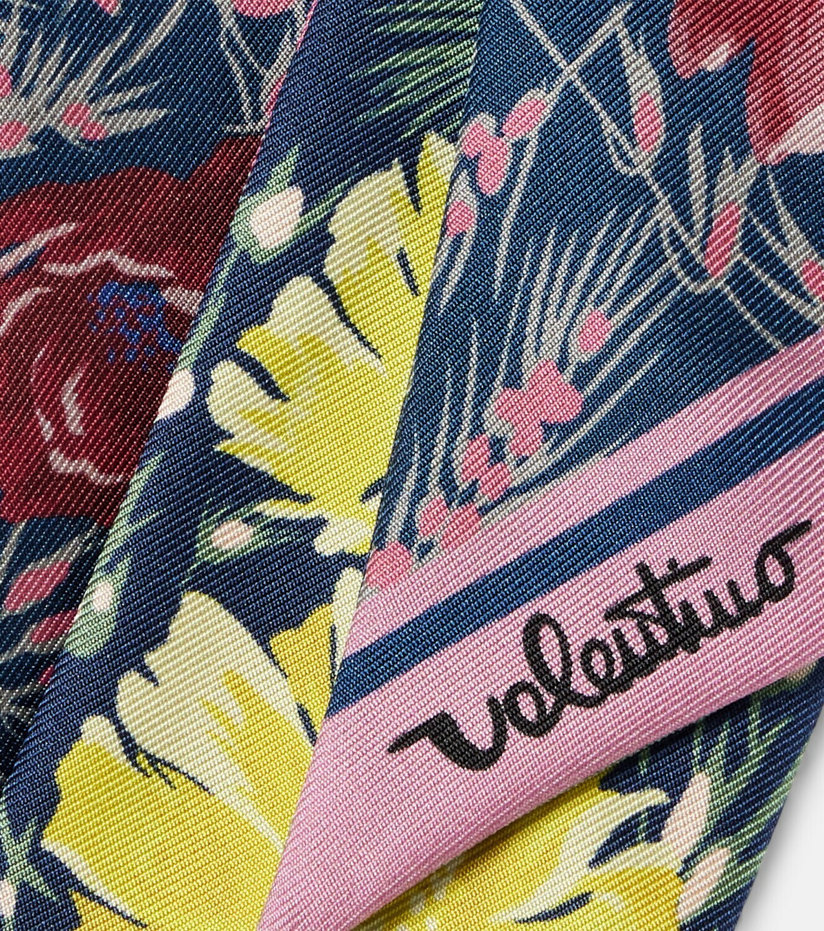 Valentino Printed silk twill scarf