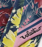 Valentino Printed silk twill scarf