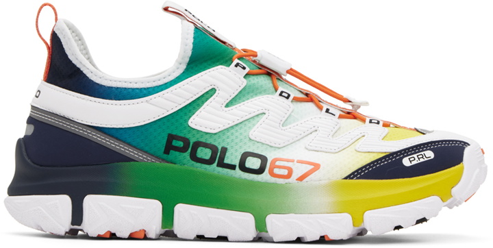 Photo: Polo Ralph Lauren Multicolor Adventure 300LT Sneakers