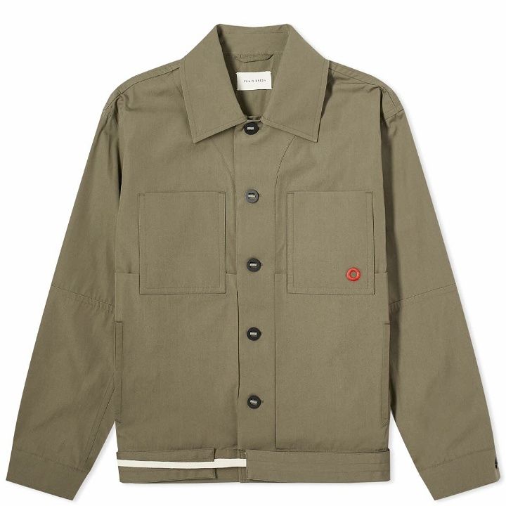 Photo: Craig Green Men's Circle Worker Jacket in Olive
