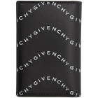 Givenchy Black Wave Logo 6CC Card Holder