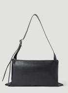 Jil Sander - Empire Medium Shoulder Bag in Black