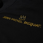 Wacko Maria x Jean-Michel Basquiat Washed Heavy Hoody in Black