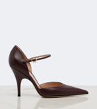 Gianvito Rossi Sofia D'Orsay leather pumps