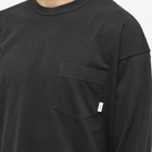 WTAPS Men's Long Sleeve All 01 T-Shirt in Black