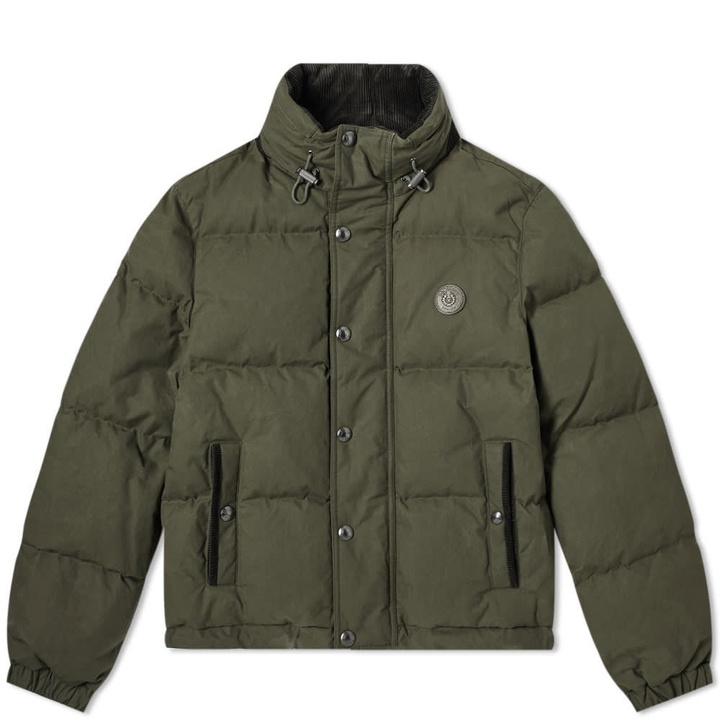 Photo: Belstaff Aviation Waxed Puffer Jacket