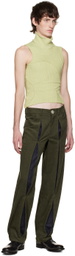 Solitude Studios SSENSE Exclusive Green Directions Tank Top