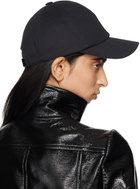 Courrèges Black Signature AC Cotton Cap