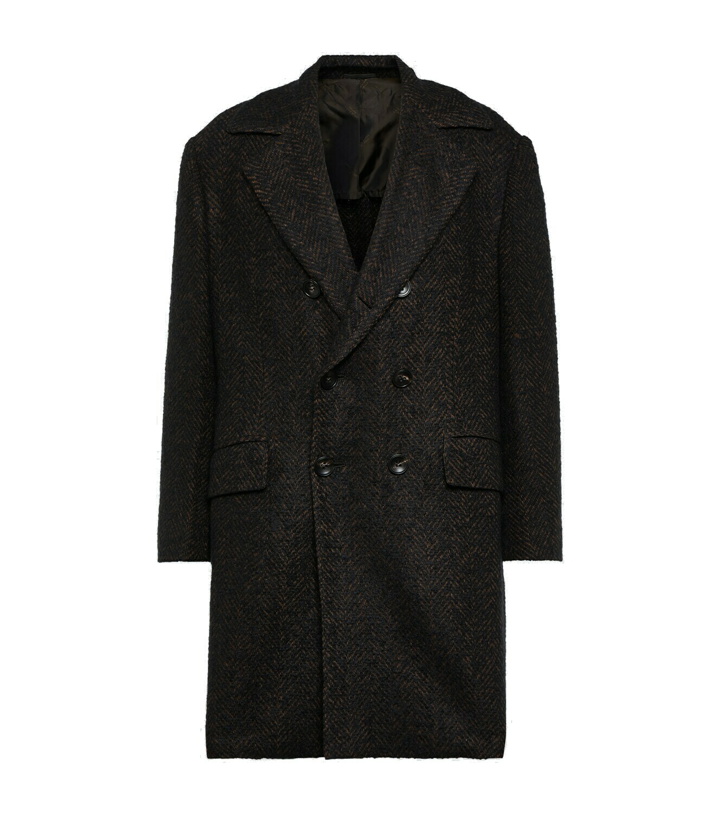 Photo: Kiton Wool, cashmere and silk coat