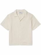 FRAME - Camp-Collar Cotton Shirt - Neutrals
