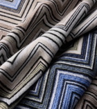 Missoni Perseo Zigzag wool and cashmere throw
