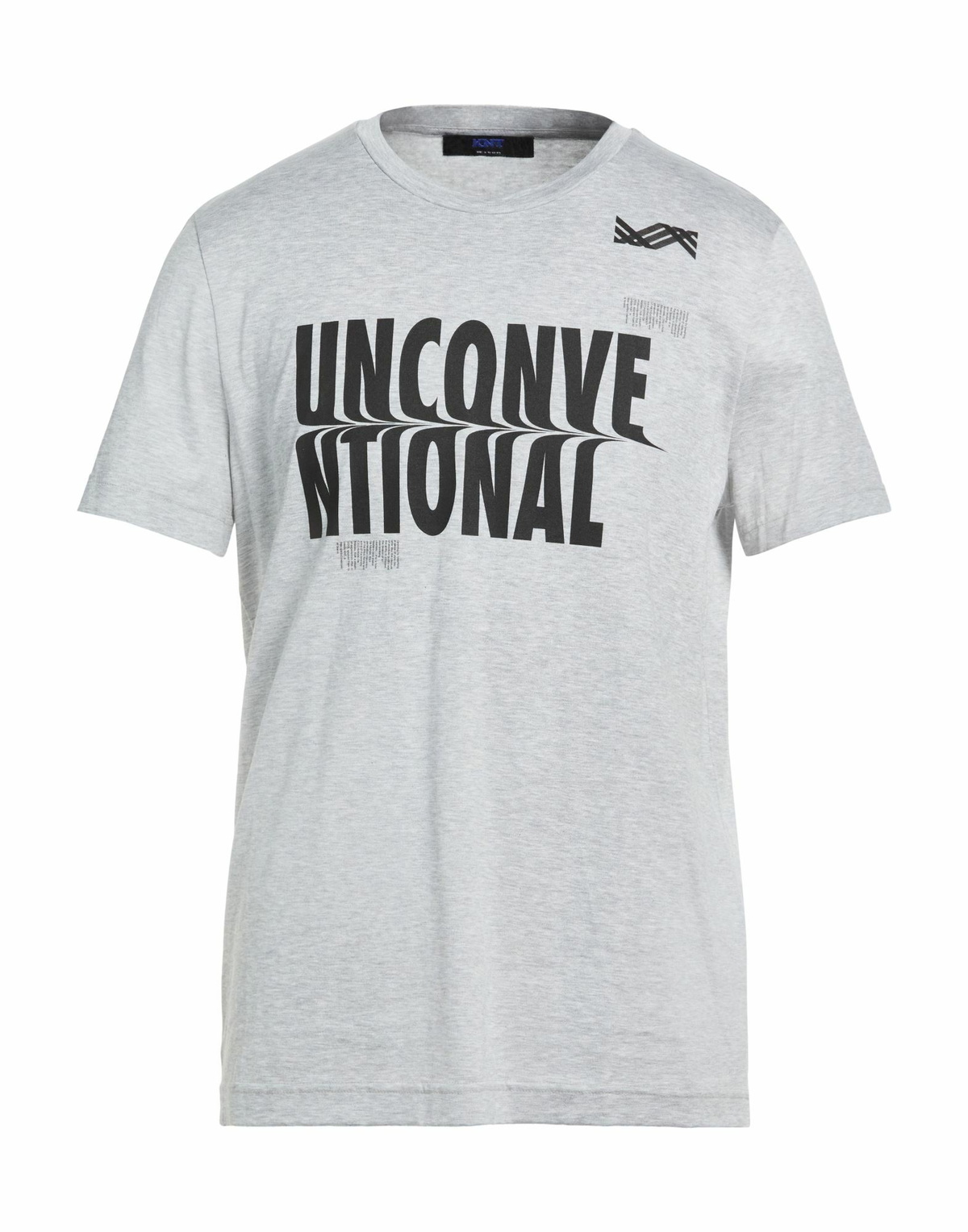 Kiton Mens T-shirt Light in Grey