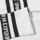 Uniform Experiment Men's Skater Socks in Black