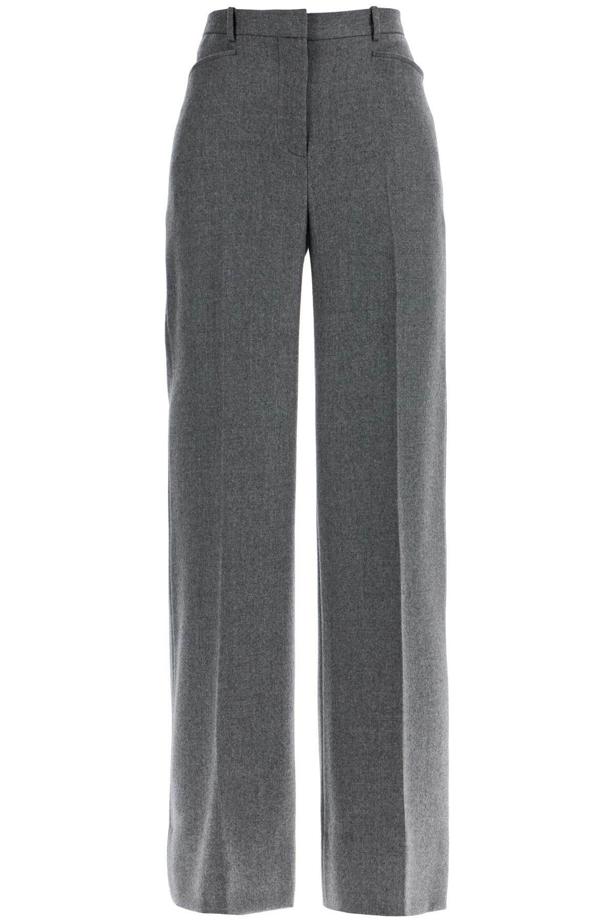 TOM FORD flannel bootcut pants in Grey