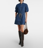 Veronica Beard Akerman denim minidress
