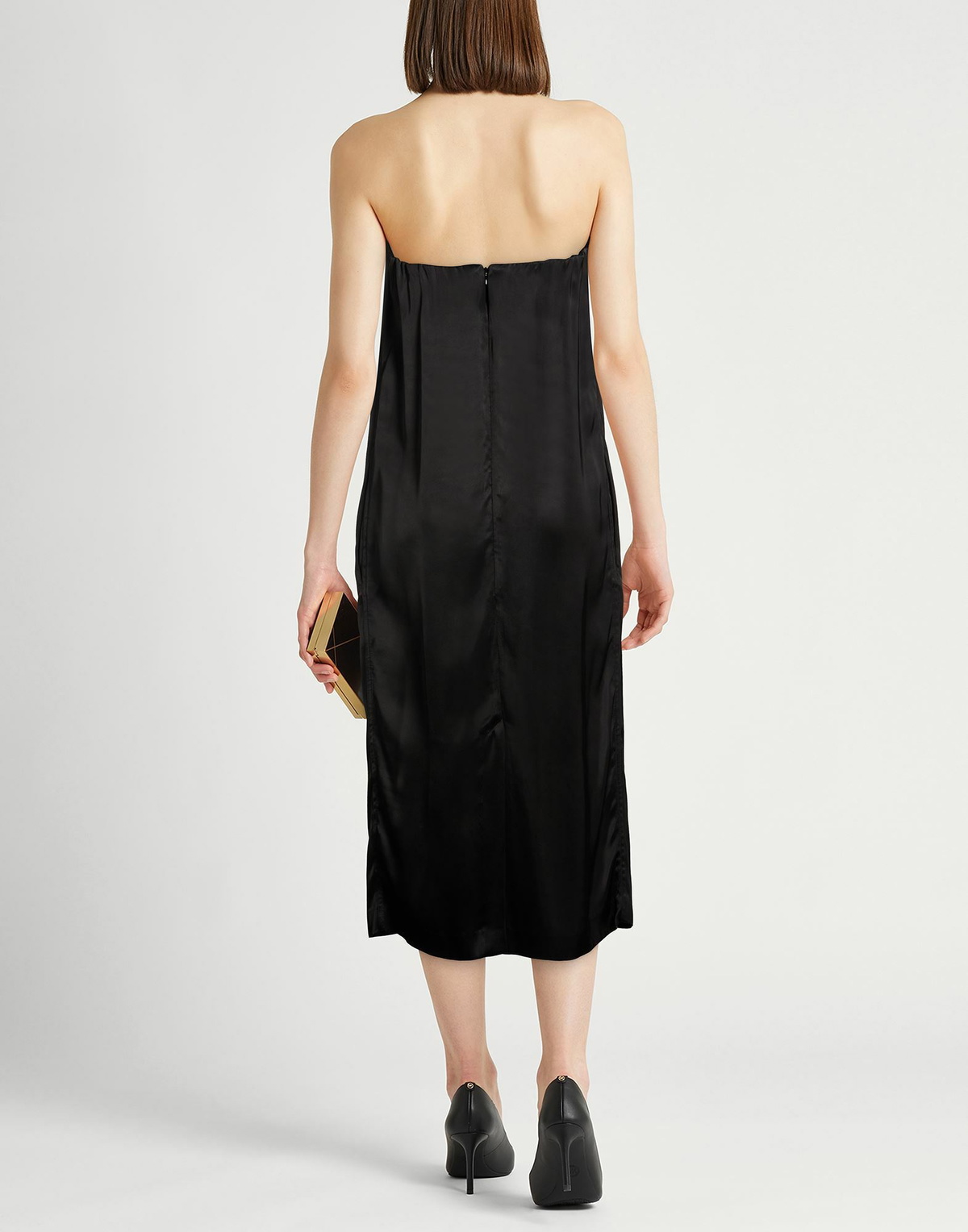 Loulou Studio Womens Midi dress in Black