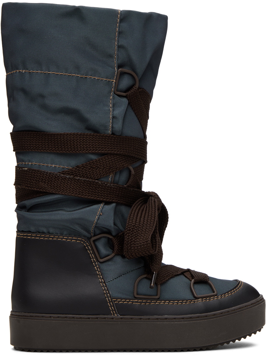See by Chloé Gray Naina Boots